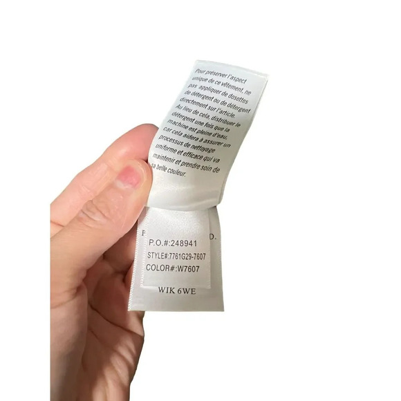 PAIGE Anessa Long Sleeve Jumpsuit Size 8 - Picture 9 of 10